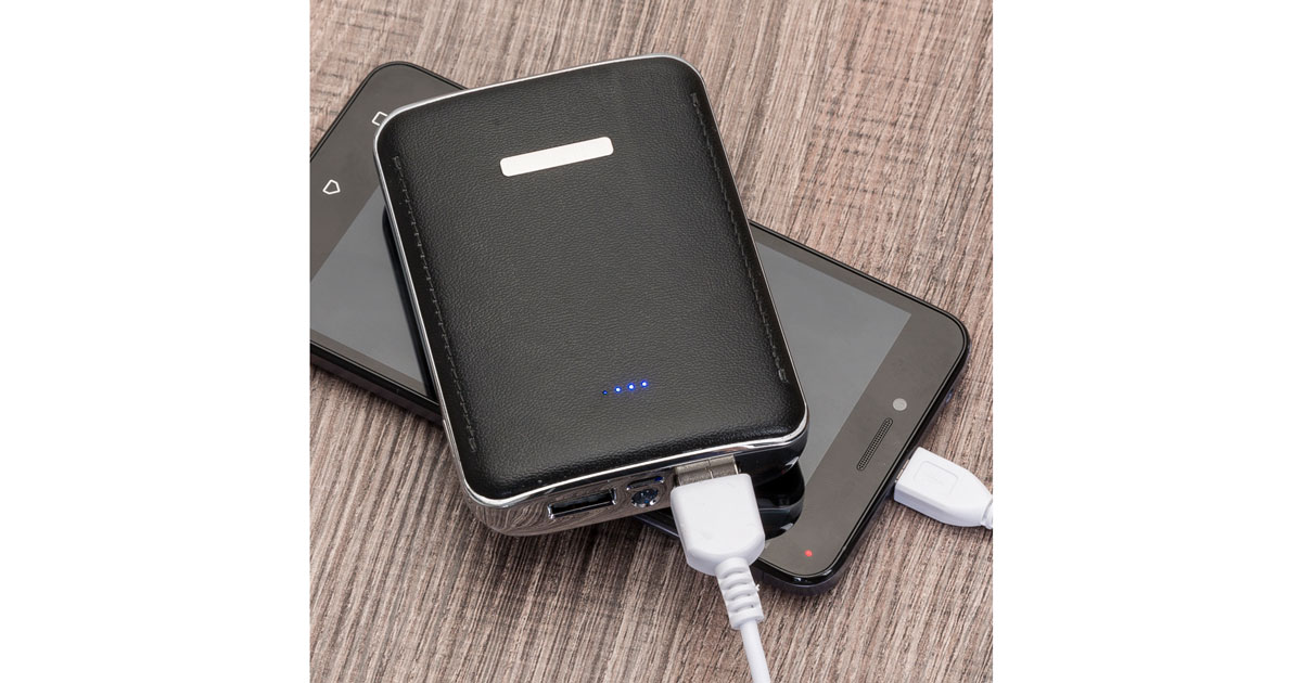 Power Bank Plástico