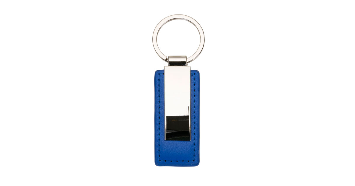 Chaveiro Metal com Couro