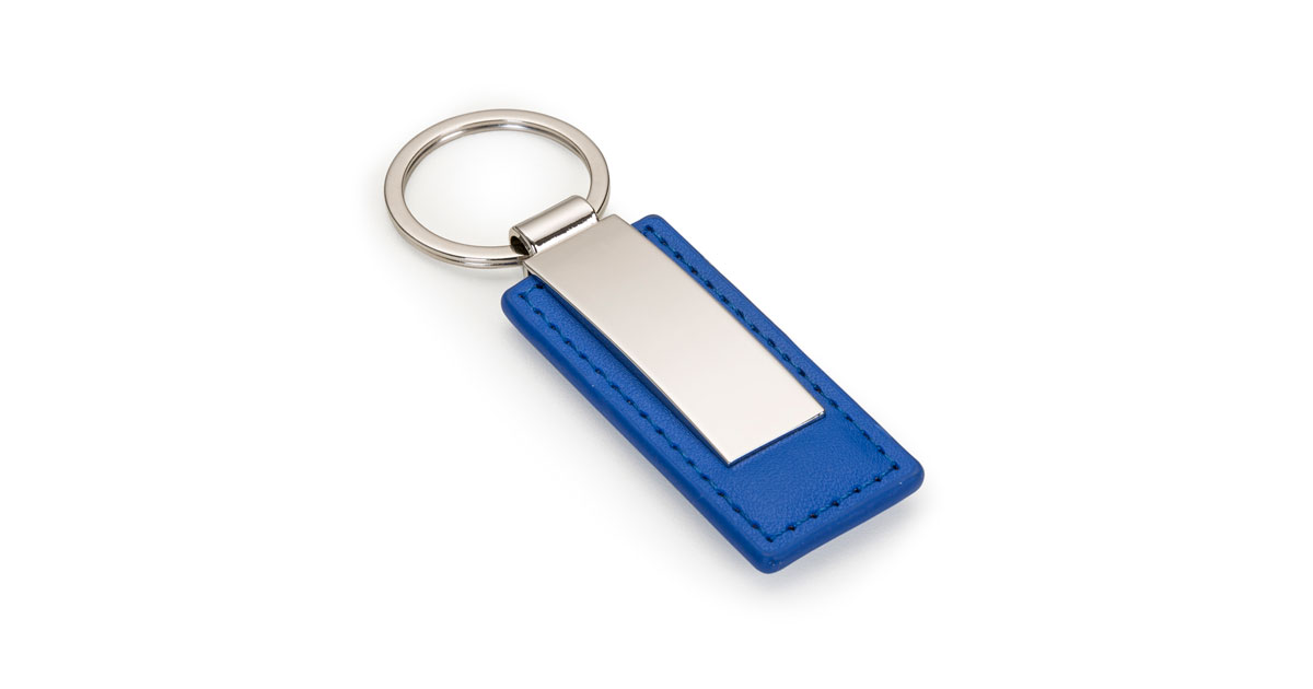 Chaveiro Metal com Couro