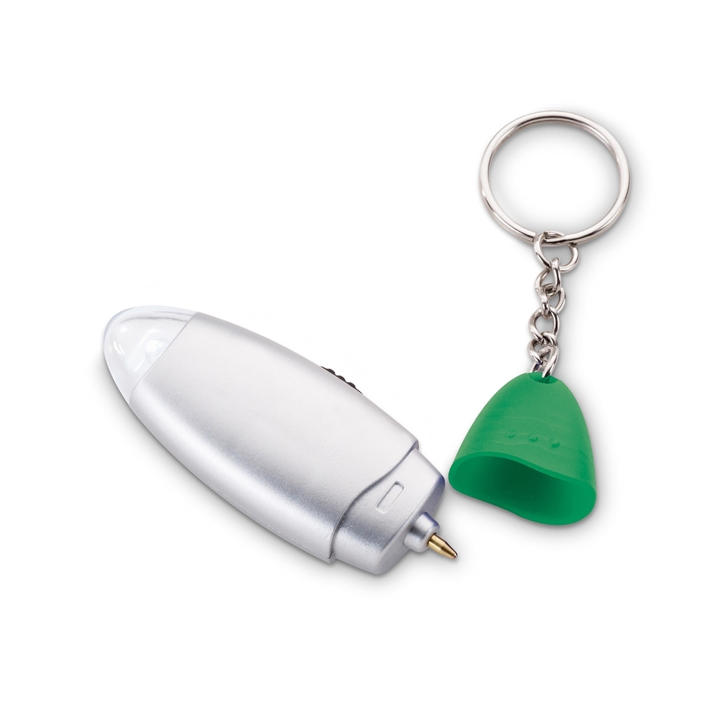 Chaveiro com Led e Caneta
