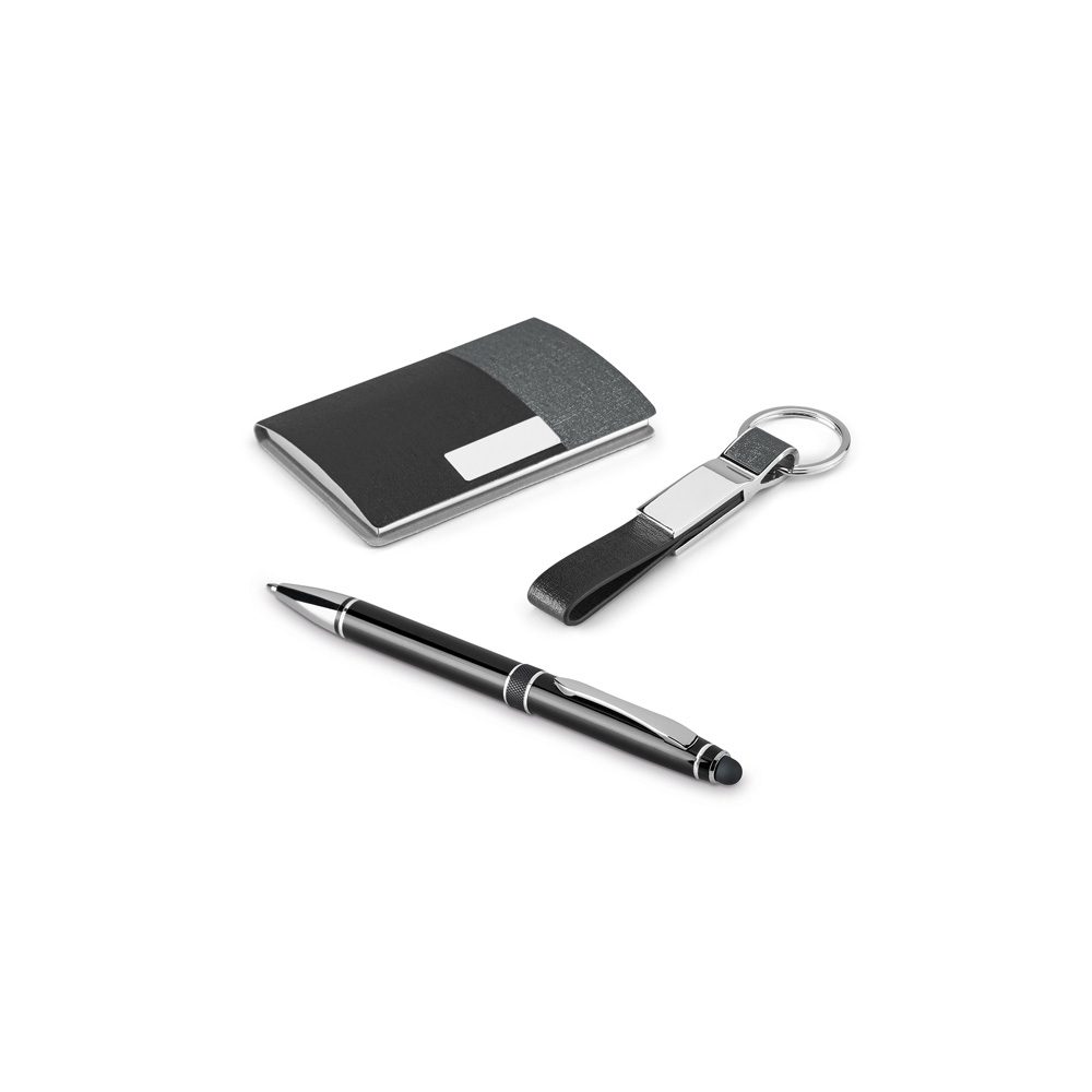 Kit Executivo em Couro 