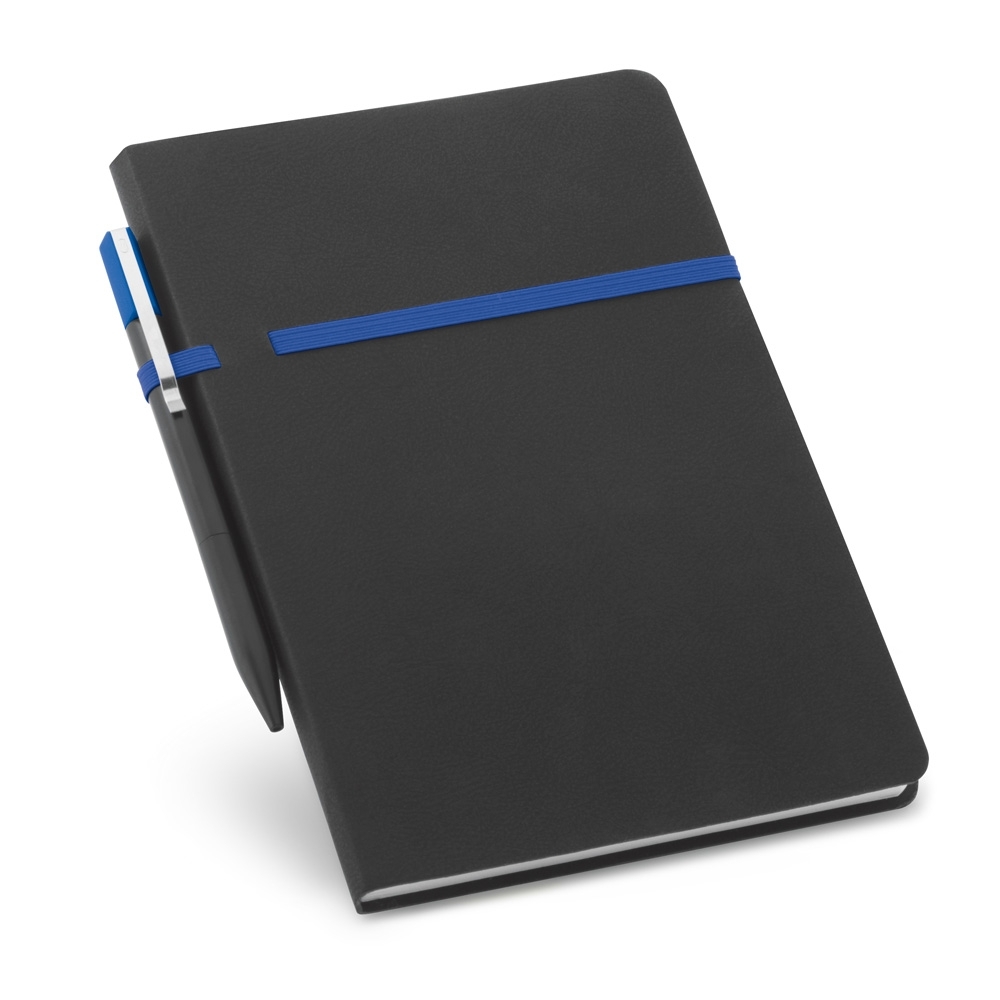 Caderno Couro c/Caneta