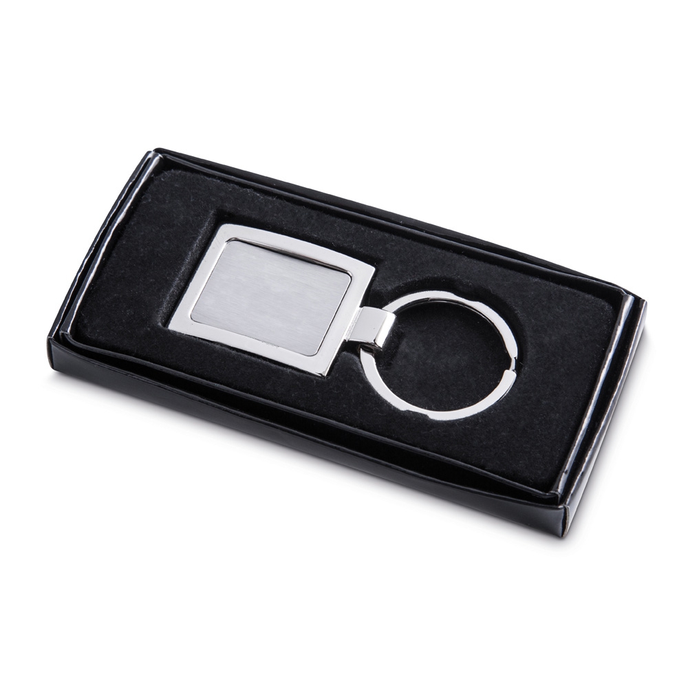 Chaveiro Metal Quadrado