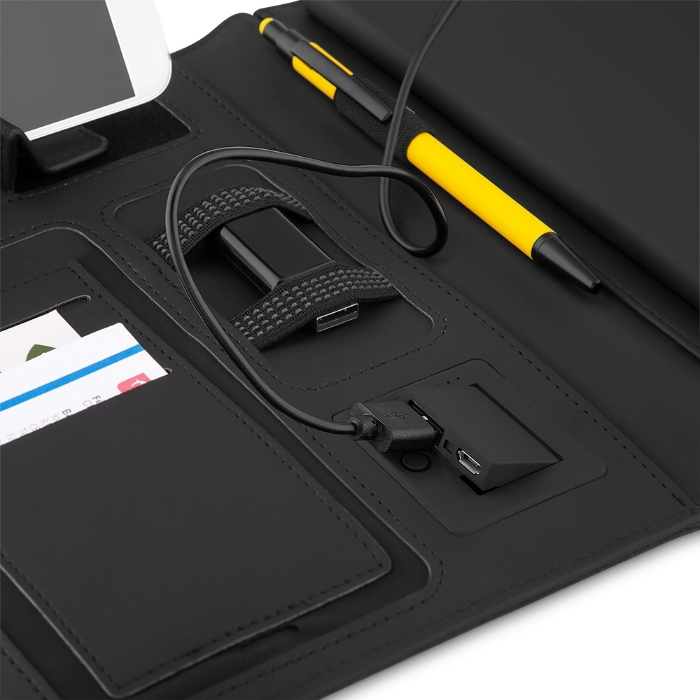 Caderno Power Bank Indução