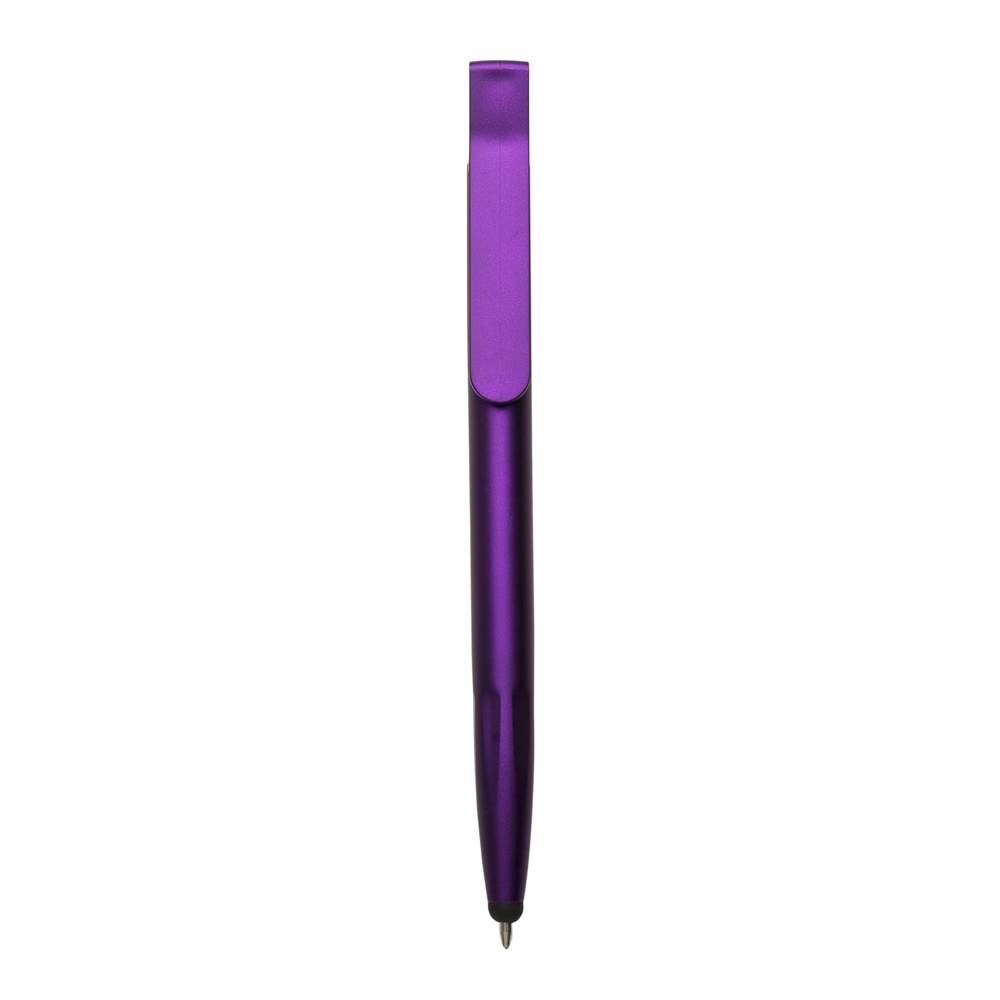 Caneta Plástica Touch com Suporte