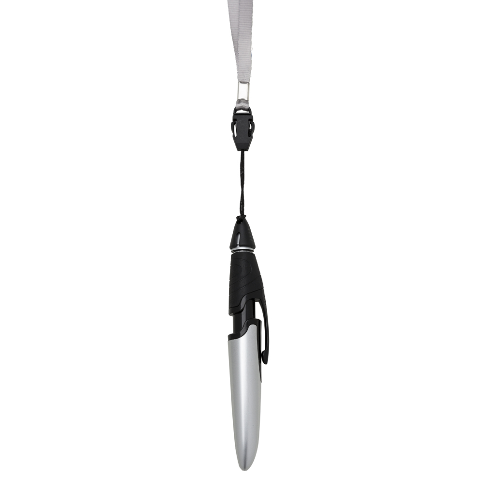 Caneta Plástica com Cordão