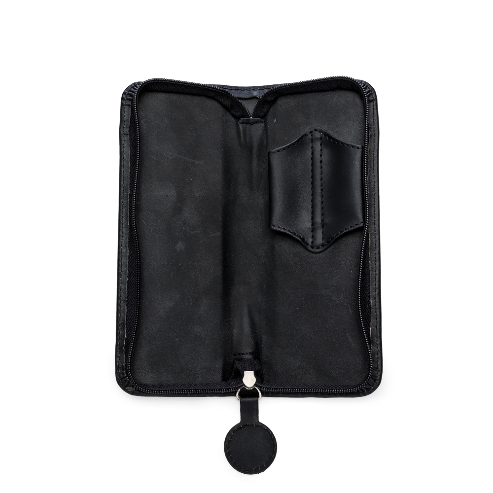 Estojo Couro para 2 Canetas