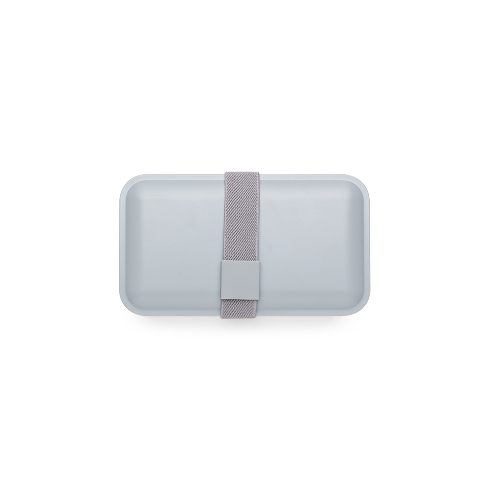 Marmita Plástica de 2 Compartilhamentos e Talheres