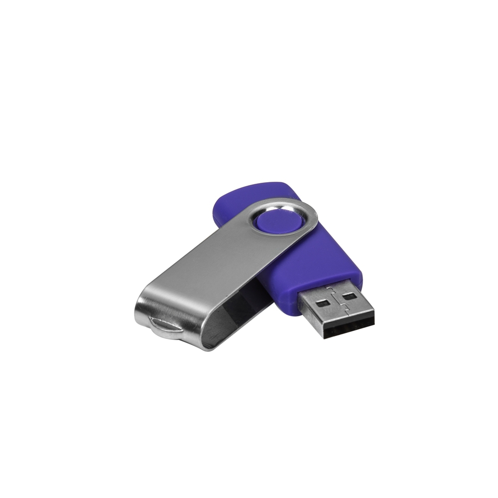 Pen Drive Giratório Metálic