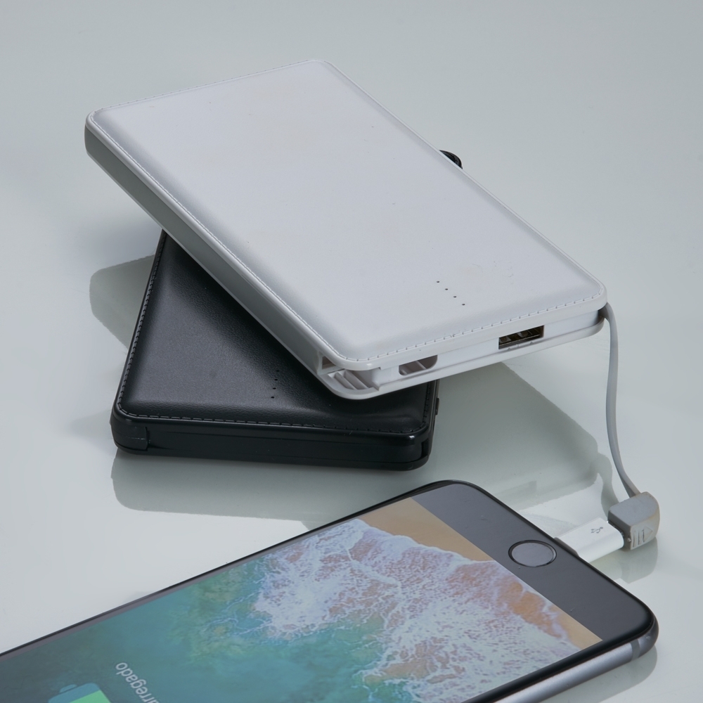 Power Bank Slim com Níveis