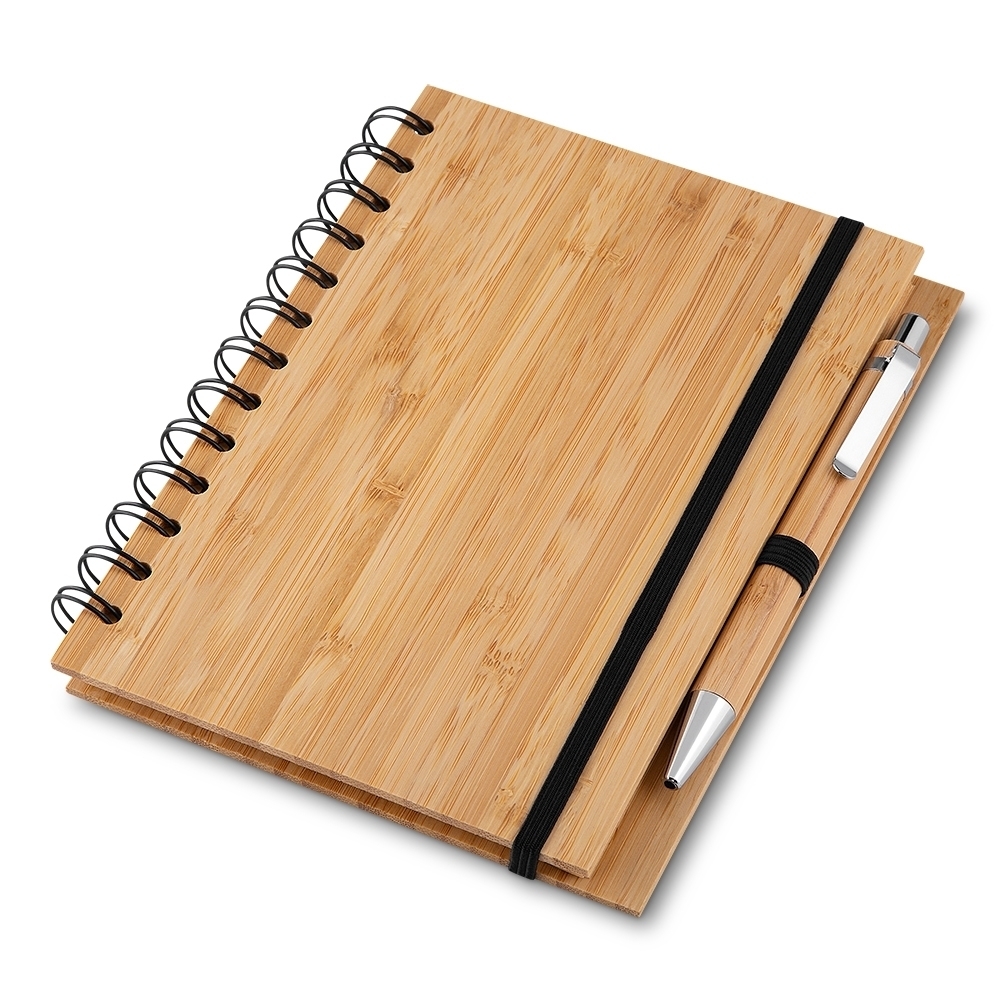 bloco de Anotações bambu