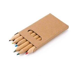 Kit 6 MIni Lápis de Cor-91750