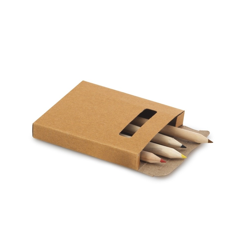 Kit 6 Mini Lápis de Cores-91758