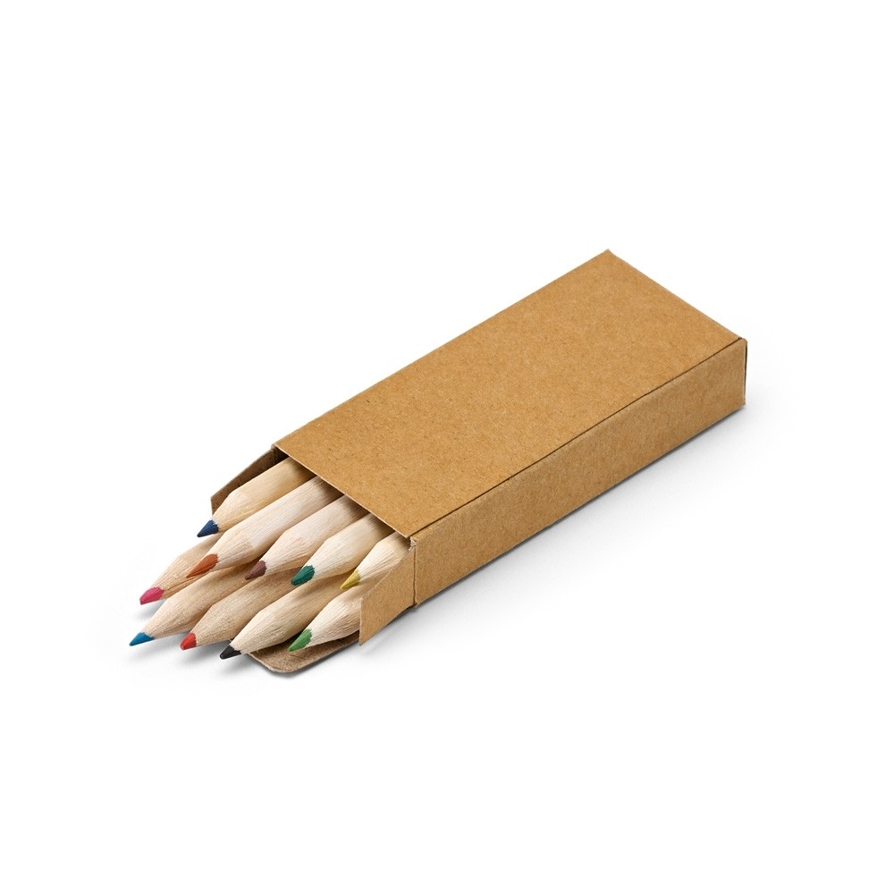 Kit 10 MIni Lápis de Cor-91931