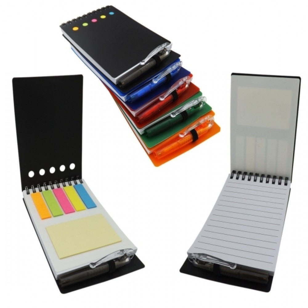 Bloco de Anotações Com Post-it e Caneta-12559