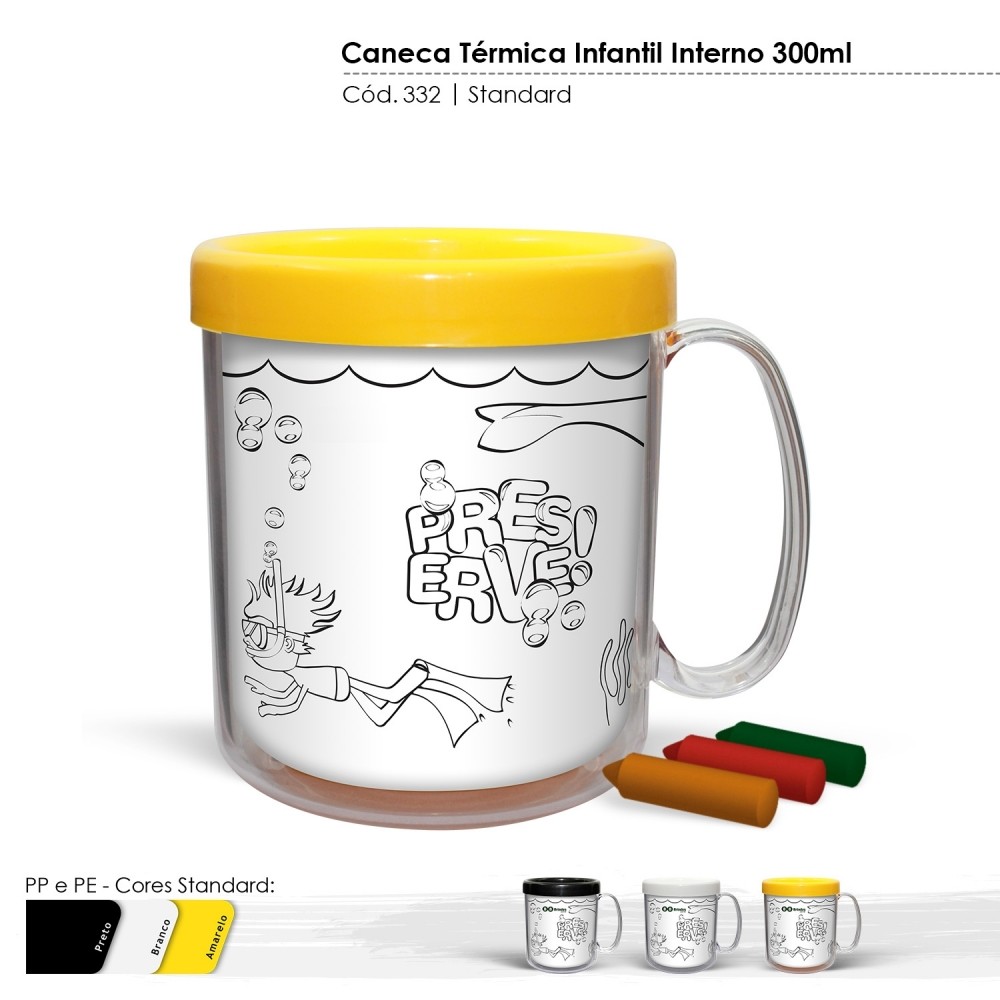CANECA TÉRMICA INFANTIL 300-332 STANDARD