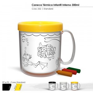 CANECA TÉRMICA INFANTIL 300-332 STANDARD