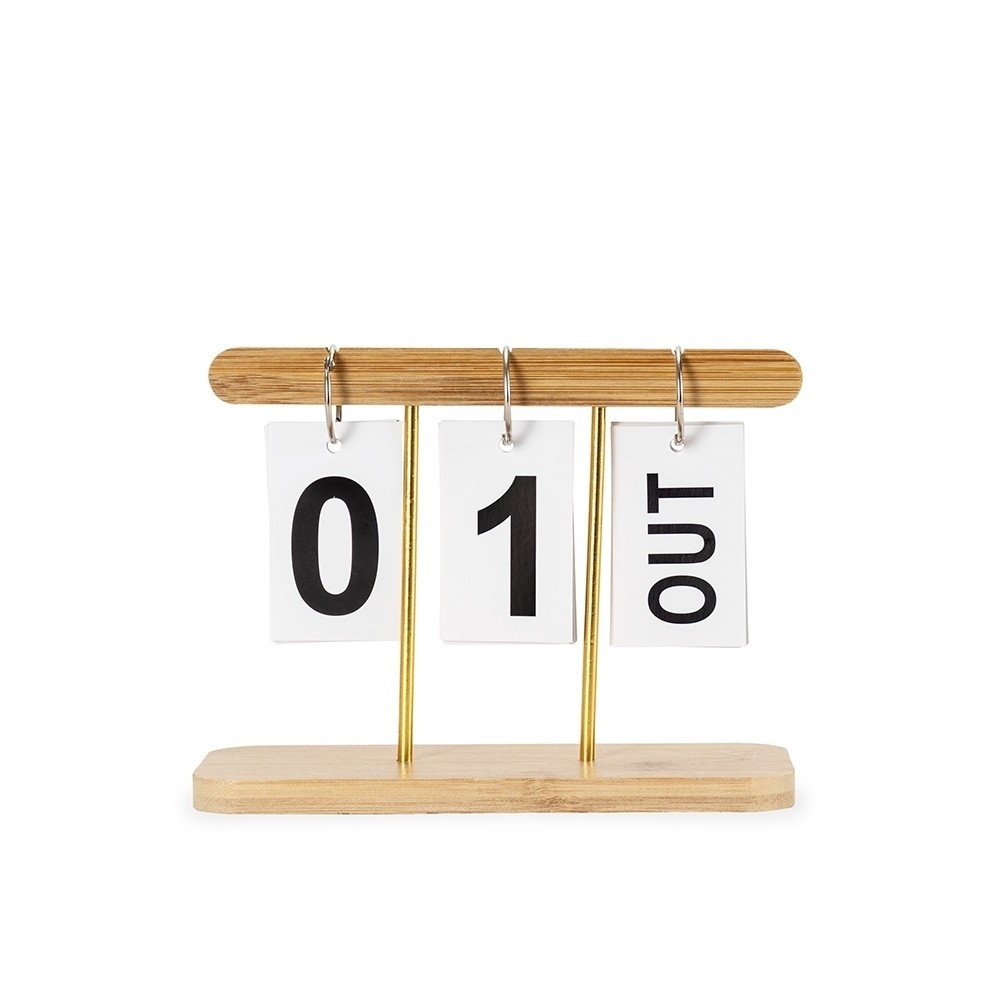 Calendário Permanente Bambu-19027