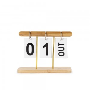 Calendário Permanente Bambu-19027