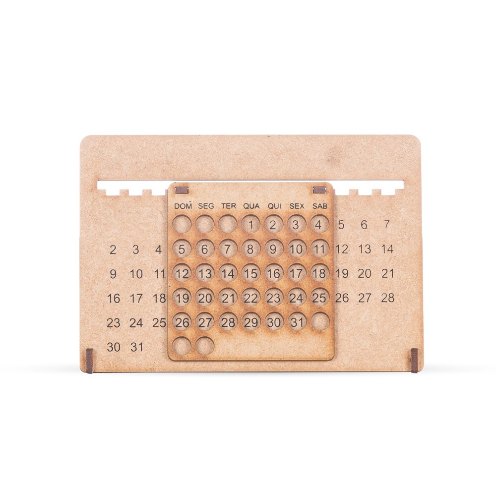 Calendário Permanente MDF-13854