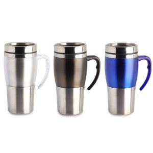 Caneca em aço inox de 400ml-CA9200
