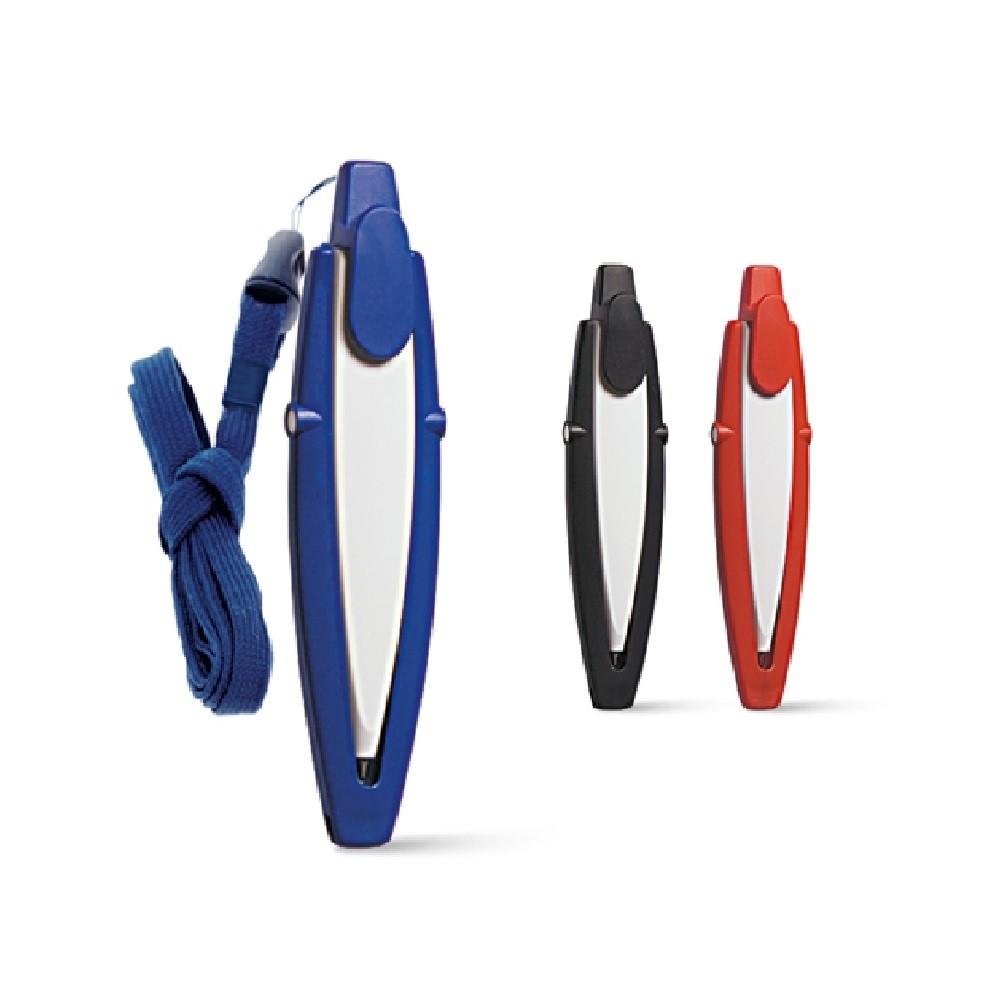 Caneta Plastica com Cordão -31016