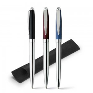 Caneta de Metal Plata-91008