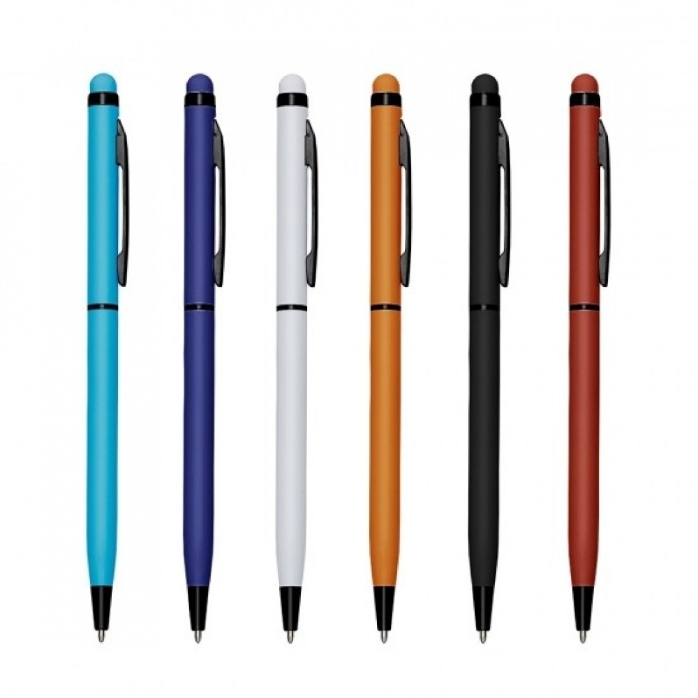 Caneta metálica com touch -13546T