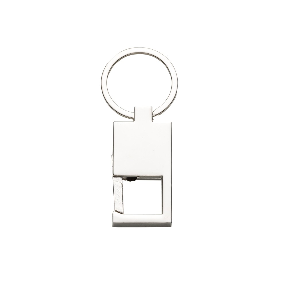 Chaveiro Metal Mosquetão Brilhante-12191