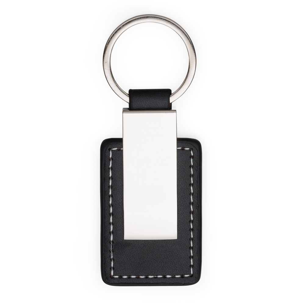 Chaveiro Metal com Couro-12964