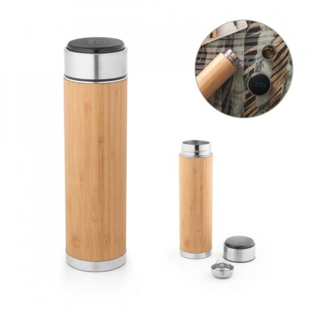 Garrafa térmica em aço inox-94296