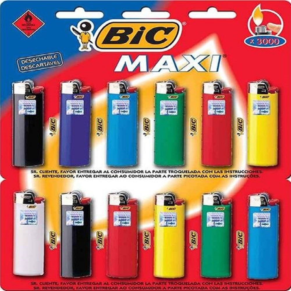 ISQUEIRO MAXI BIC®-ISQUEIRO MAXI