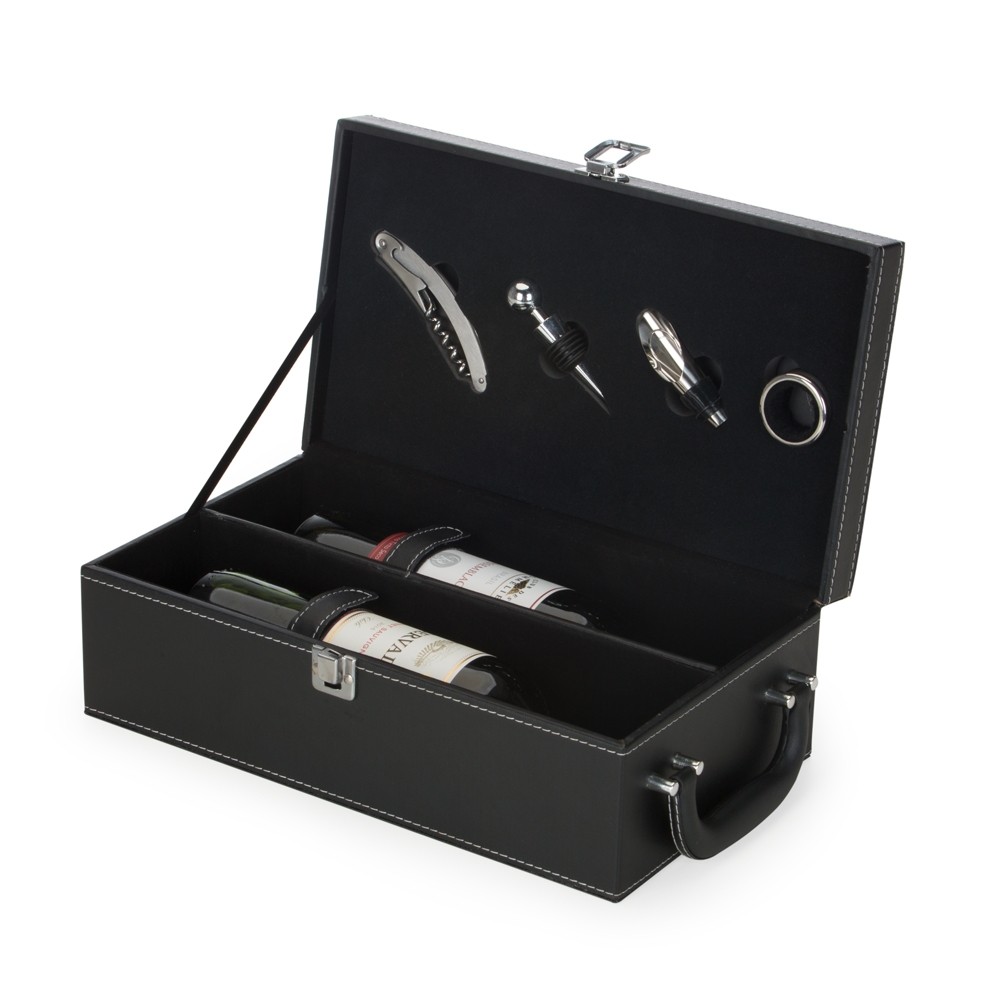 Kit Vinho 4 Peças com 2 Repartições-13835