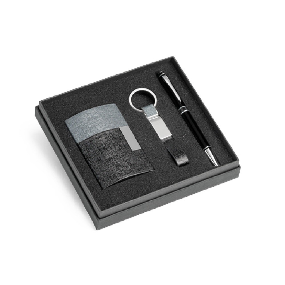 Kit Executivo em Couro -93315