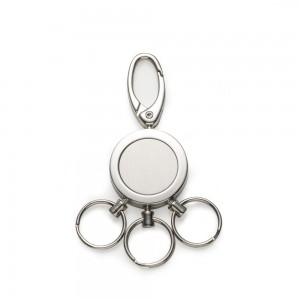 Chaveiro Metal com 3 Argolas-S1521