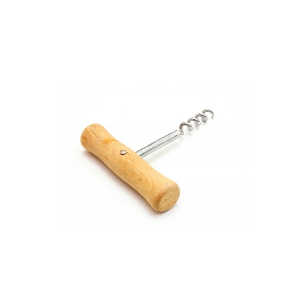 Saca Rolha Madeira e Metal-4309