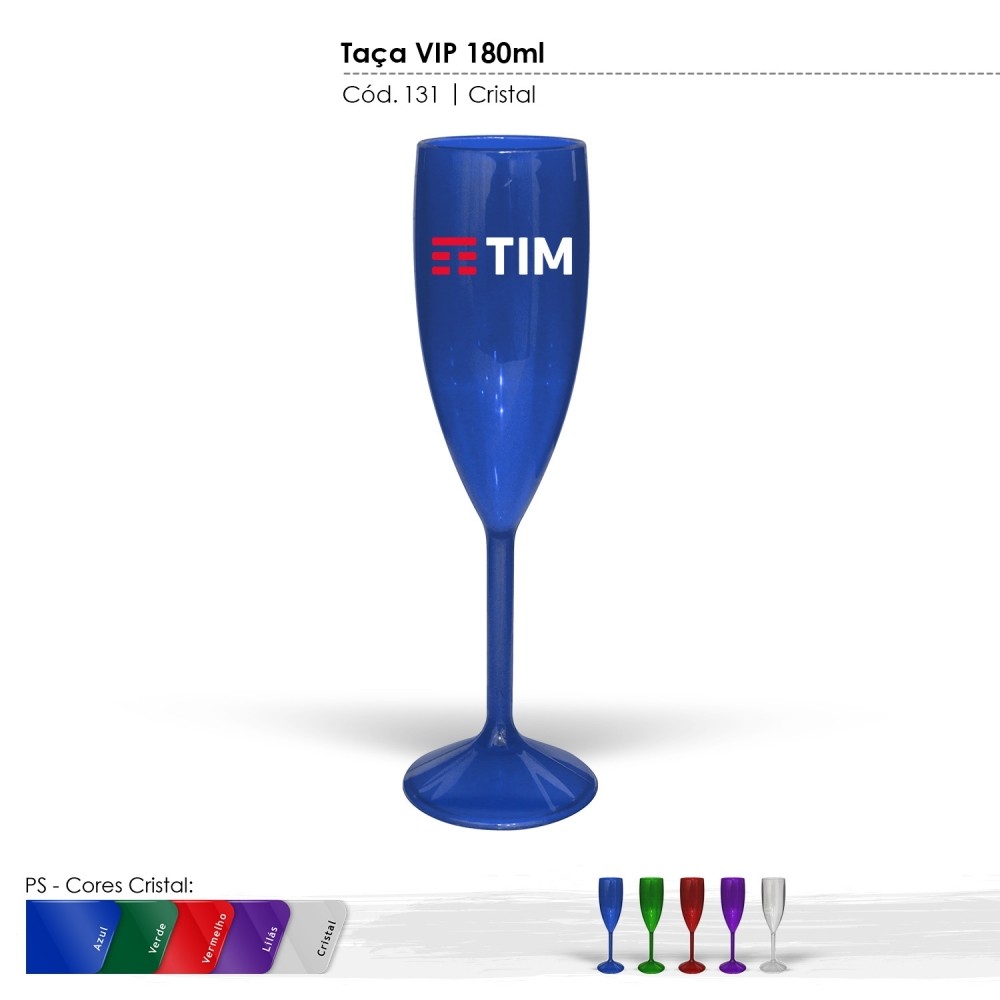 Taça Cristal VIP 180ml-131 - CRISTAL