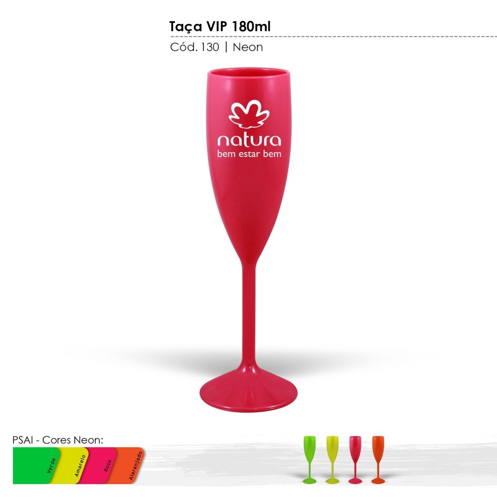 Taça Plástica NEON 180ml-130 - NEON