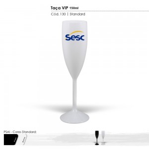 Taça Plástica VIP 150ml-150 - STANDARD